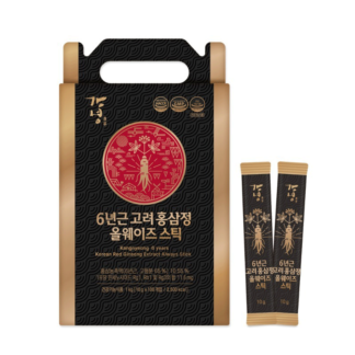 6년근 고려홍삼정 올웨이즈 스틱 100포 세트
